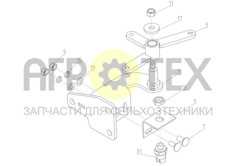 Блок переключения (142.62.19.020) (№19 на схеме)